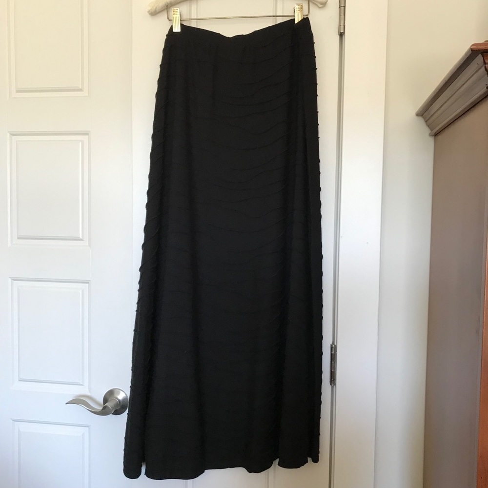 Full-Length Black Skirt